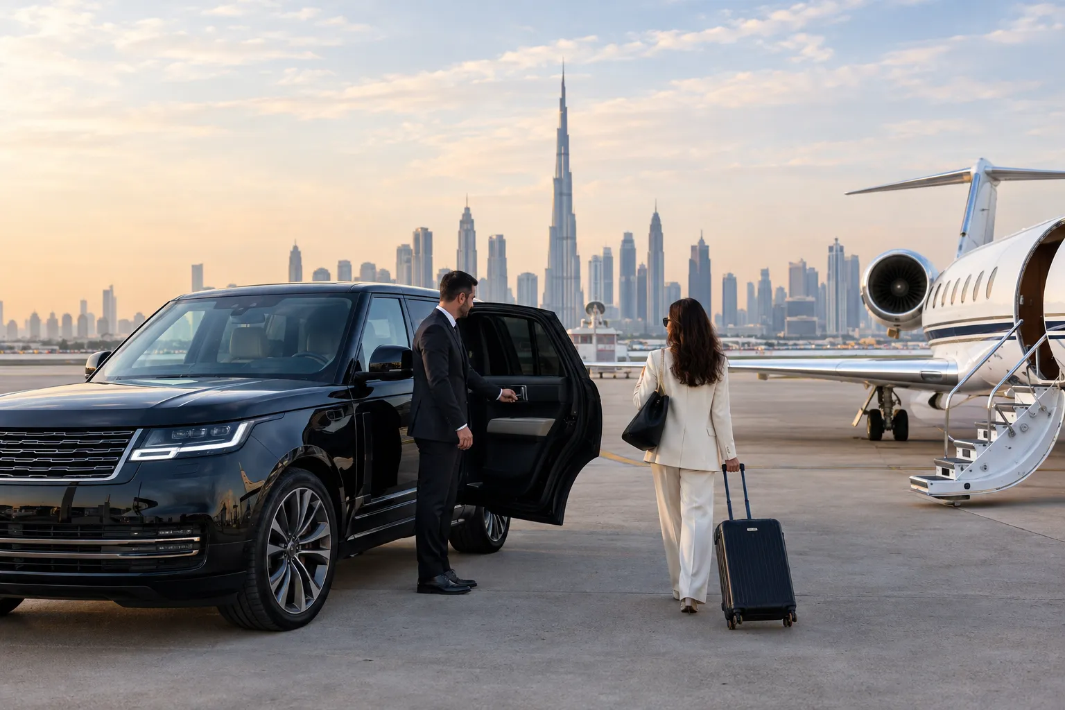 Chauffeur Connections Between London and Dubai Travellers | UK Direct Chauffeurs